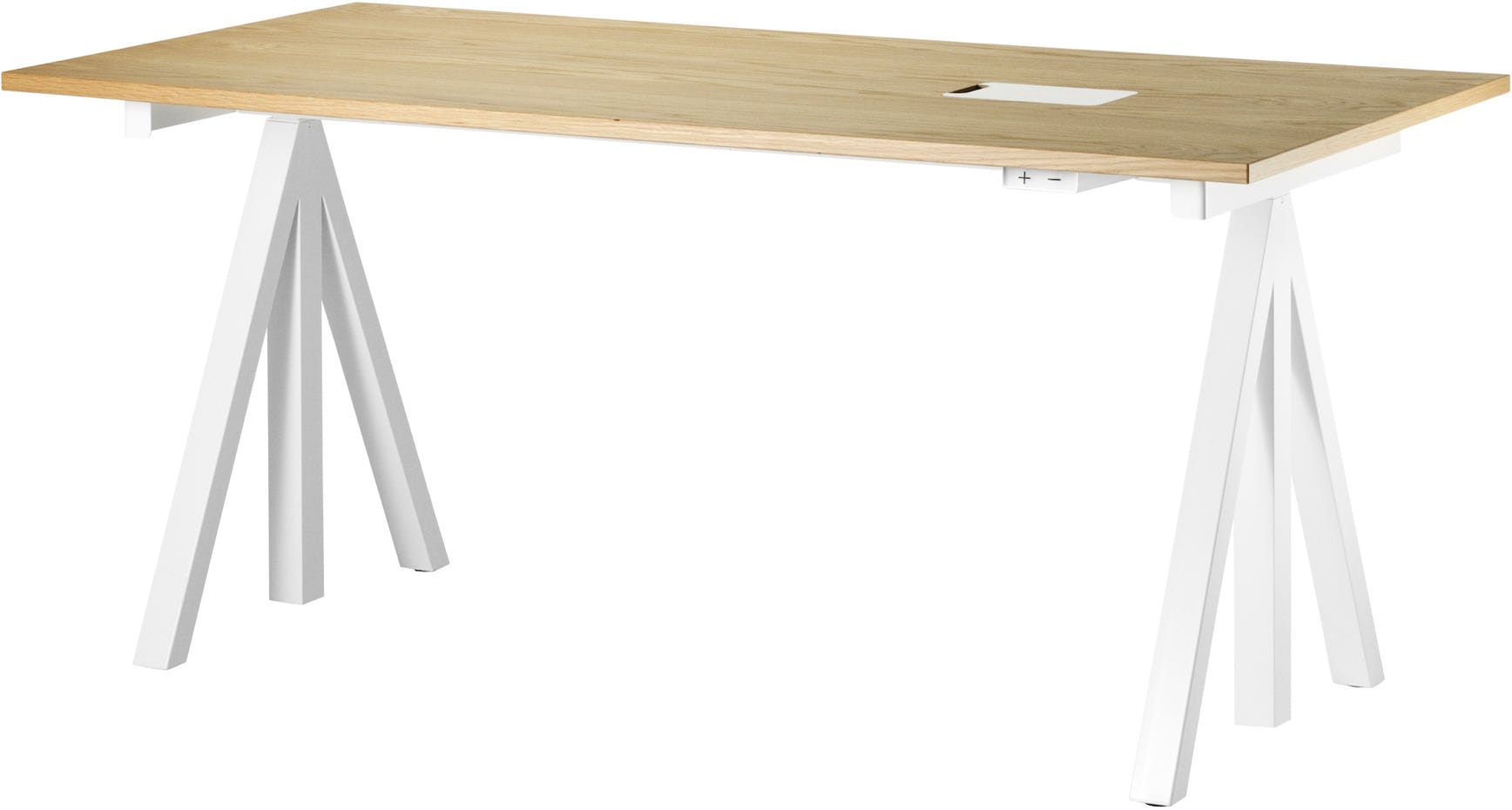 Height-adjustable work desk + Accessories  design Anna von Schewen & Björn Dahlström