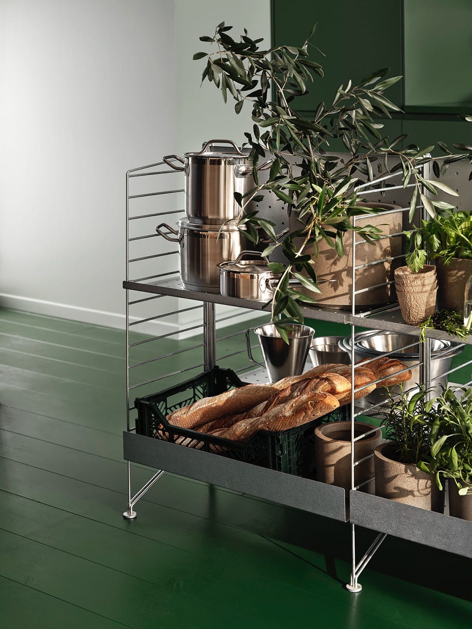 String Shelves Galvanized steel – String Furniture