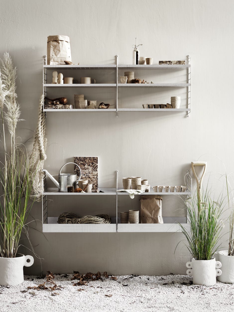 String Shelves Galvanized steel – String Furniture