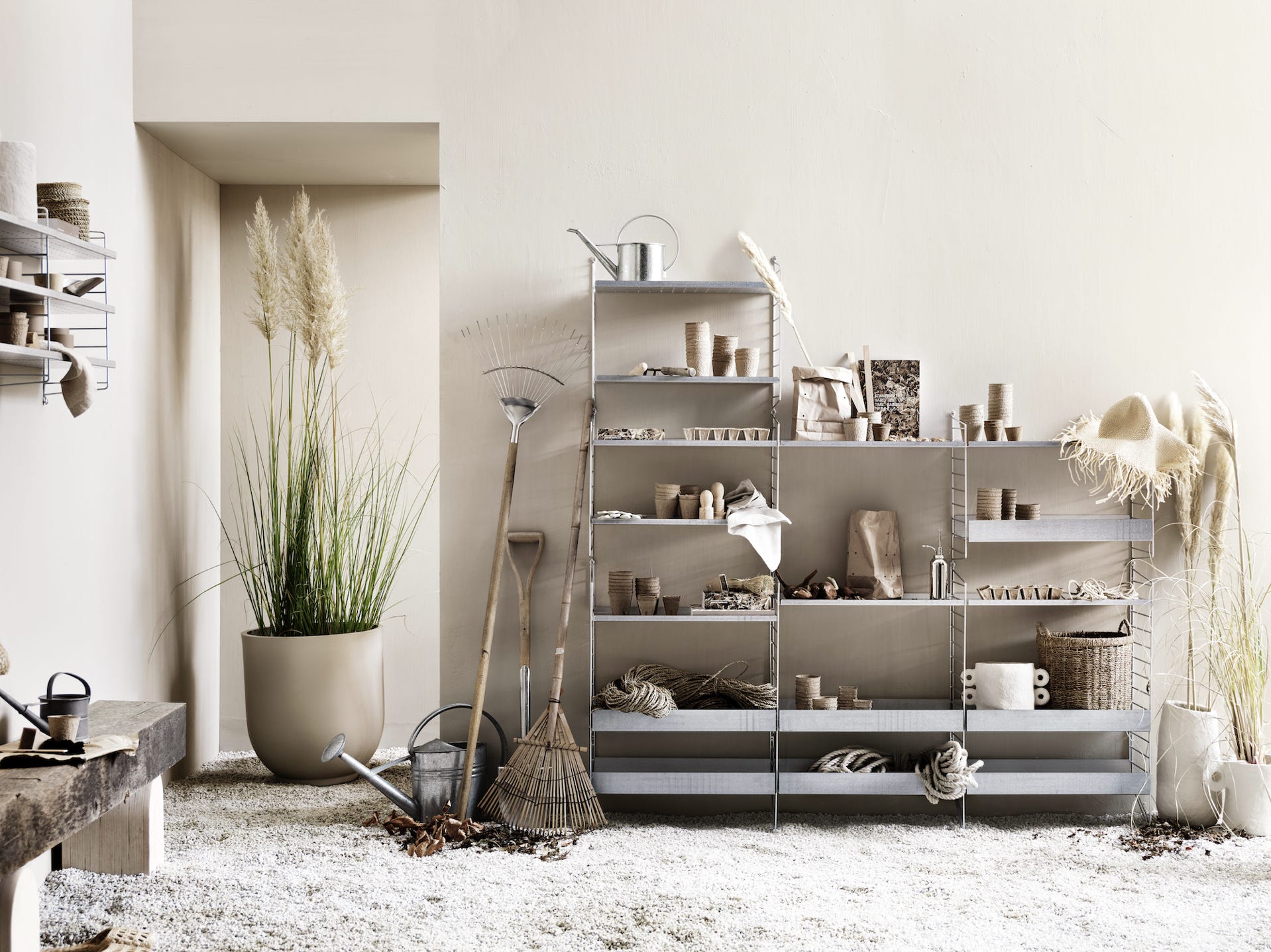 String Shelves Galvanized steel – String Furniture