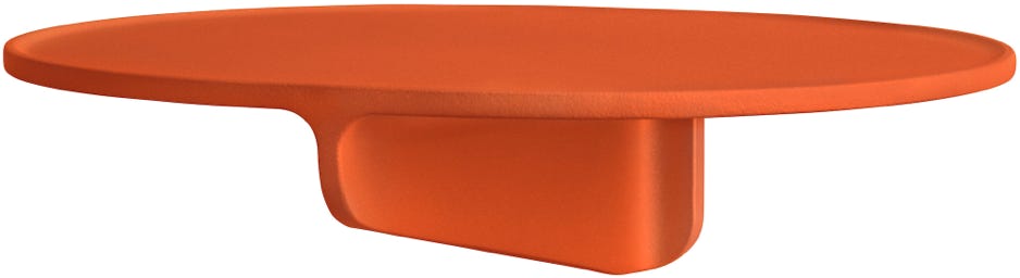 Museum Shelf – Orange