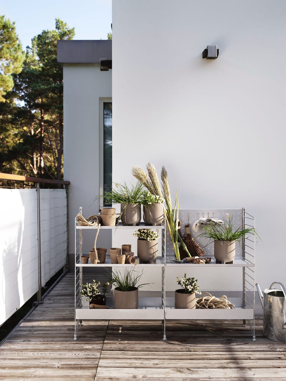 String Shelves Galvanized steel – String Furniture