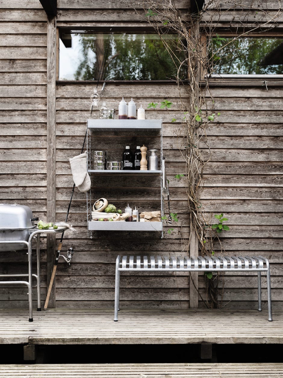 String Shelves Galvanized steel – String Furniture